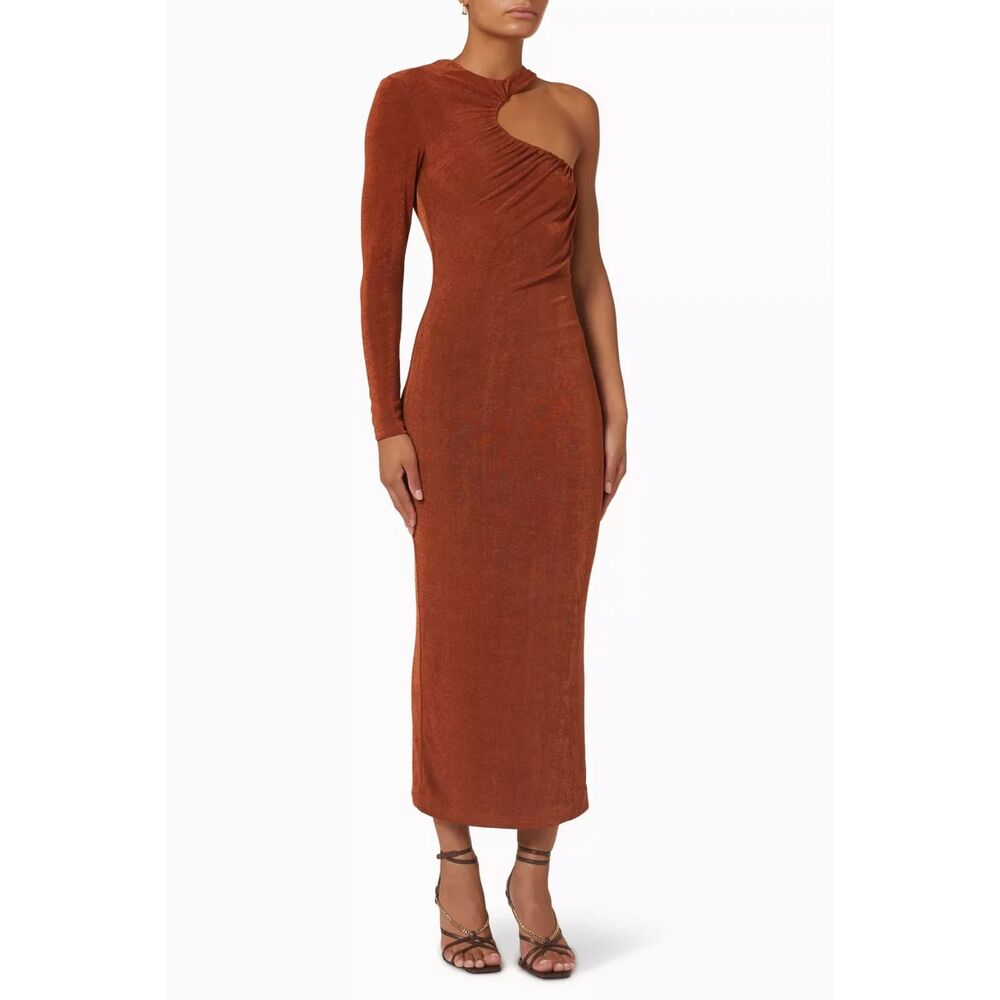 Misha Asher Dress in Jersey NEW with tags size 10 colorway ginger